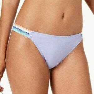 Hula Honey Purple Smocked Bikini Bottoms Low Hipster Smock & Roll Junior XL